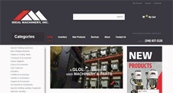 Desktop Screenshot of idealmachinery.com